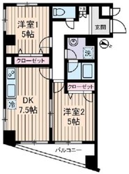 コート高橋の物件間取画像